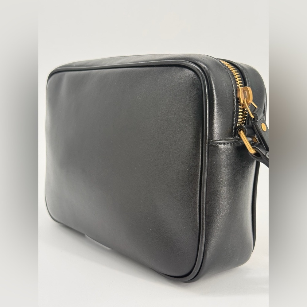 Saint Laurent Leopard Print Lou Camera Crossbody Bag - Picture 8 of 16